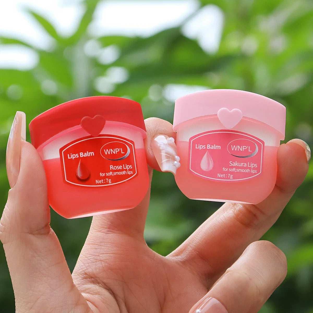 4-Piece Deep Moisturizing Lip Mask Set – Natural & Long-Lasting