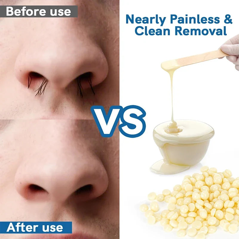 Nose Wax Kit – Portable Unisex Nose Hair Removal Set