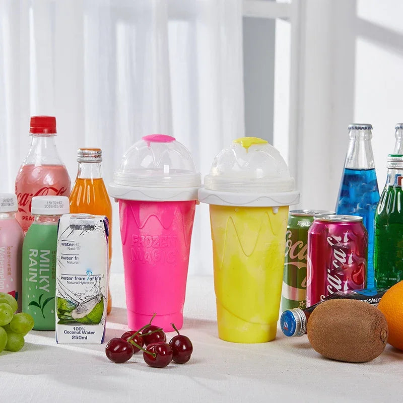 Quick-frozen Slushy Maker Cup Large Capacity Homemade Smoothies Juice
