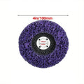 SLADE 100mm Coral Poly Strip Disc – Rust & Paint Remover Wheel