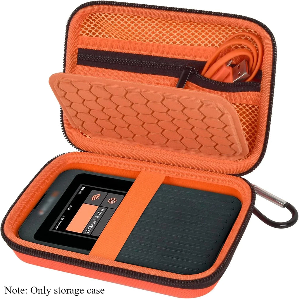 Hard Case for SIMO Solis 5G WiFi Hotspot Travel Router Storage Bag