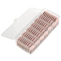 Dustproof Contacts Storage Box Transparent Cover Disposable Contact