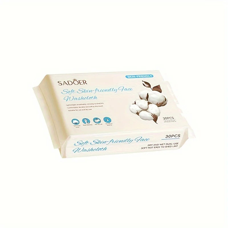 Skin-Friendly Facial Cleansing & Makeup Remover Towel