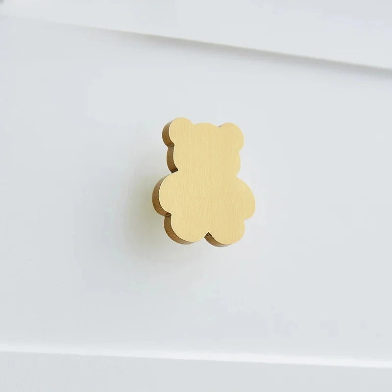Brass Gold Cabinet Drawer Knobs – Single Hole Furniture Hardware