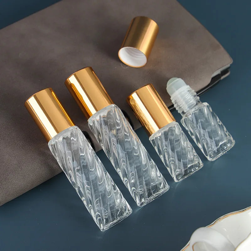 Glass Roll-On Bottles for Essential Oils & Perfume | Refillable