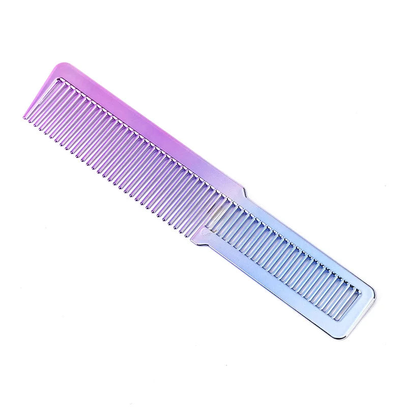Electroplated Anti-Static Barber Comb | Professional Styling Tool