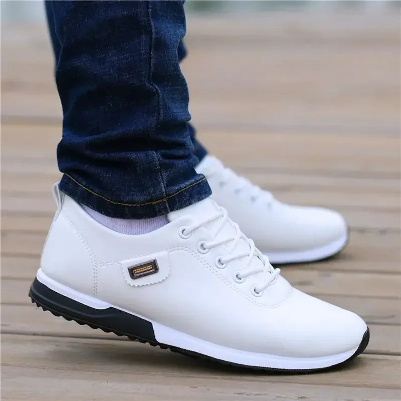 Men's Breathable Lace-Up Casual Sneakers & Outdoor Loafers