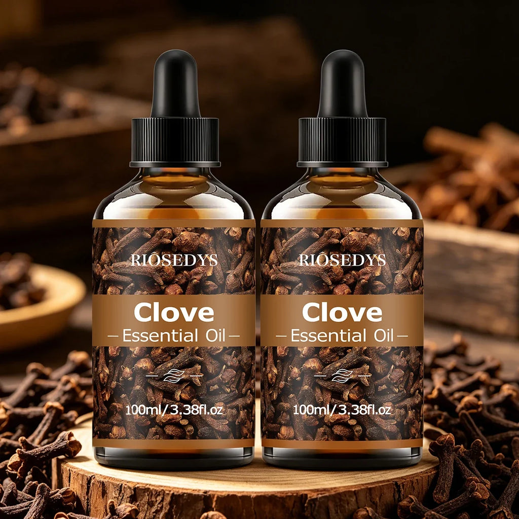 RIÔSEDYS 100ml Clove Essential Oil for Massage & Skincare