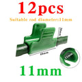 12-Pack Greenhouse Film Clamps – Hoop Pipe Tunnel Clips
