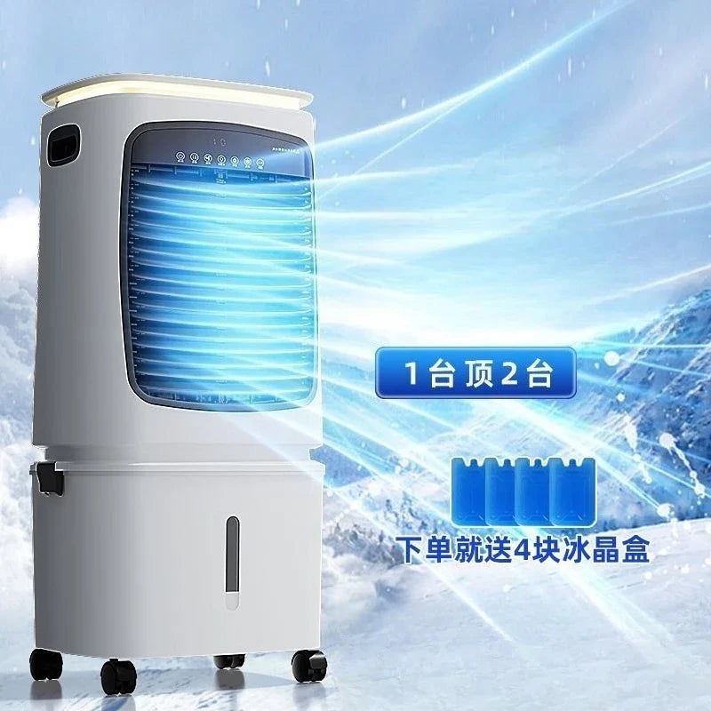 HAOYUNMA 80L Water-Cooled Air Conditioner Fan | Desktop Cooler