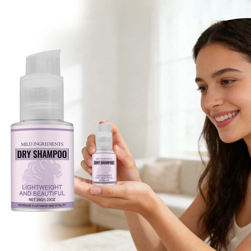 Jaysuing Portable Dry Shampoo Spray – Oil Control & Volume