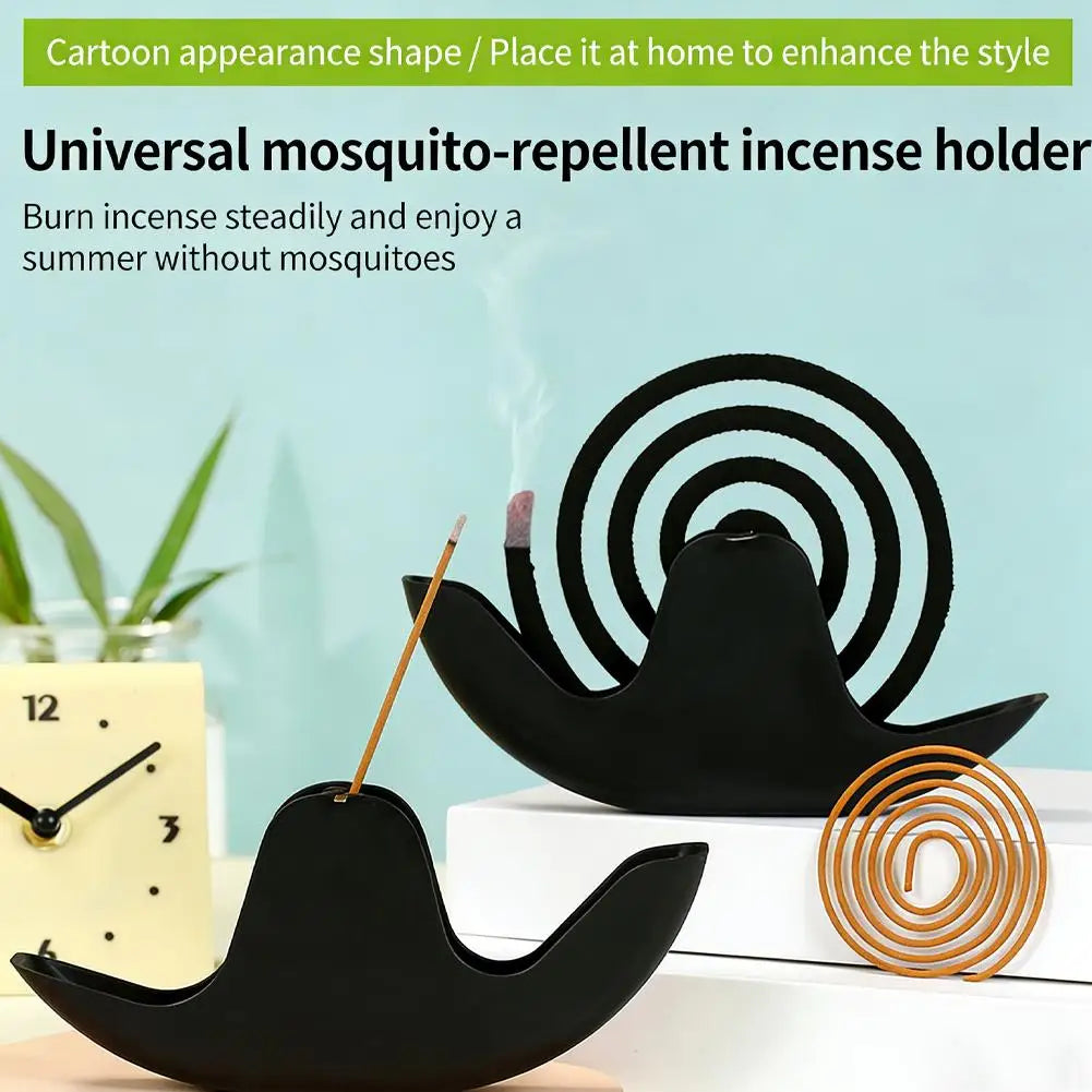 Snail Mosquito Coil Holder with Ash Catcher – Incense Burner