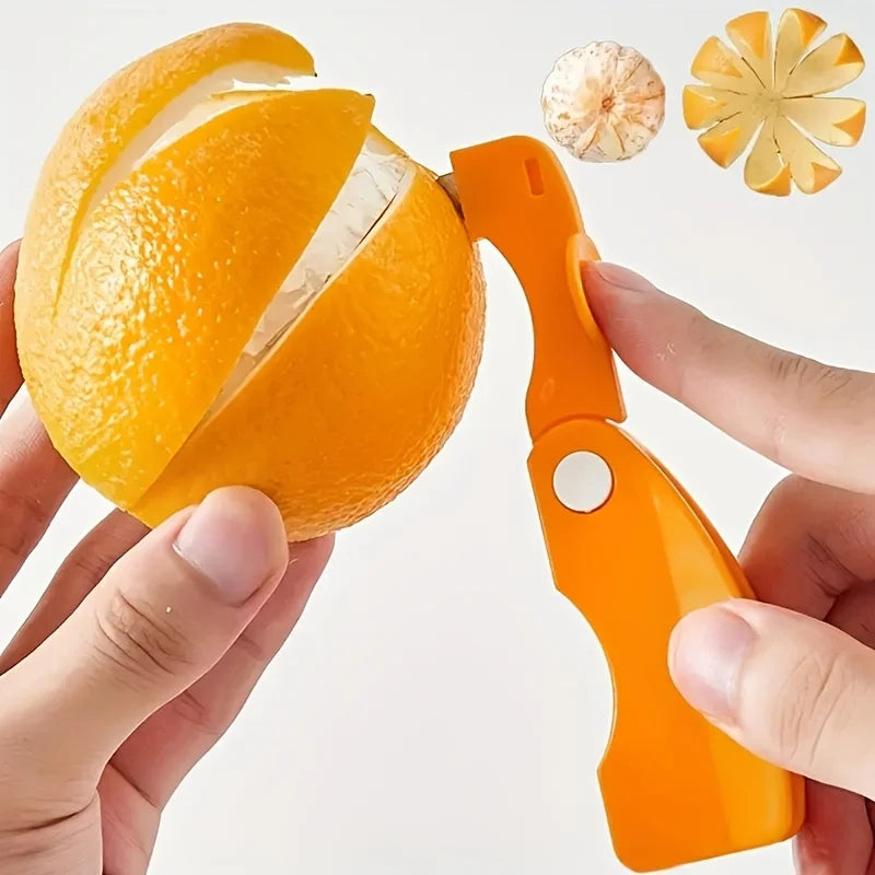 Multifunctional Citrus Peeler & Fruit Cutter Kitchen Tool