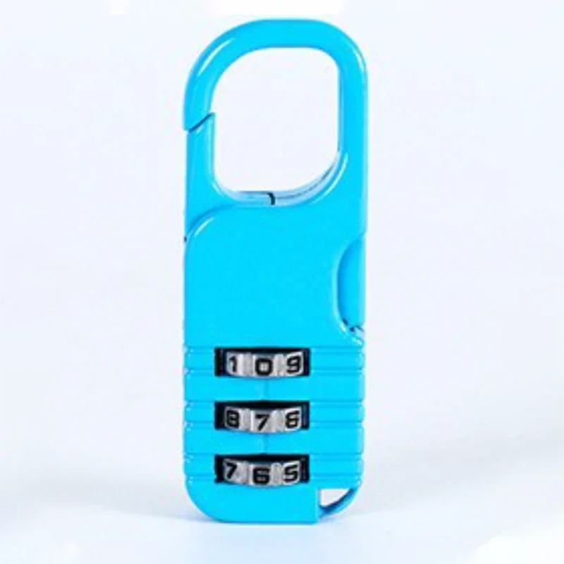 Portable Alloy Mini Lock Padlock Outdoor Travel Luggage Zipper
