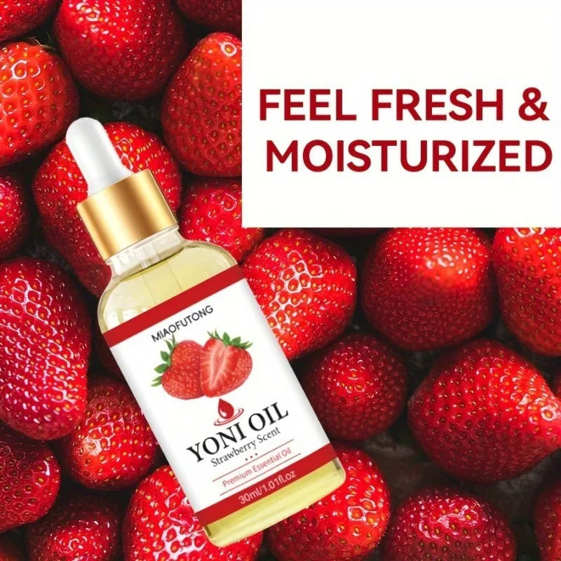 Rose & Strawberry Yoni Oil – Female Intimate Essential Oil