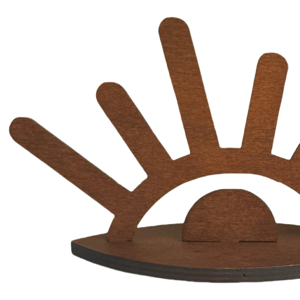 Handcrafted Wooden Jewelry Display Stand & Ring Holder