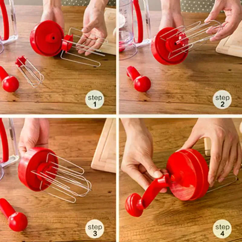 Silicone Squeeze Batter Dispenser with Measuring Labels | Baking
