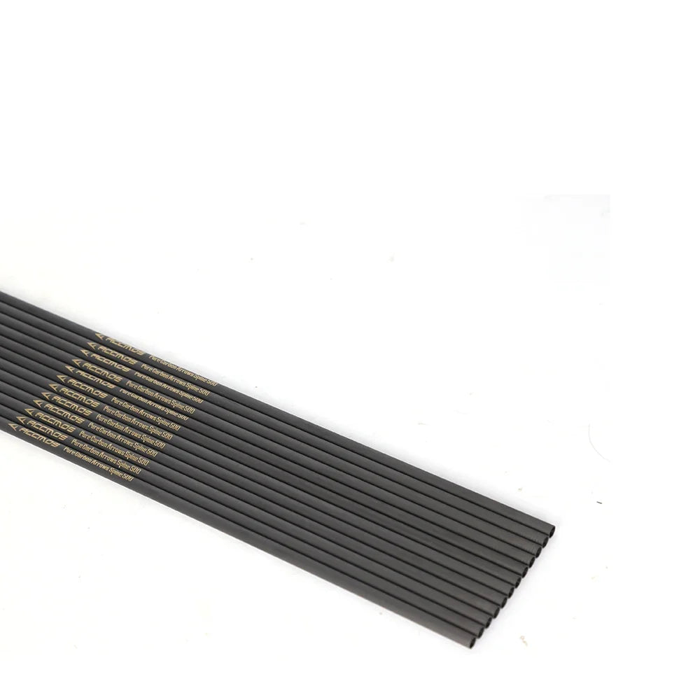 ID Pure Carbon Arrow Spine 300 350 400 500 600 700 800 Compound