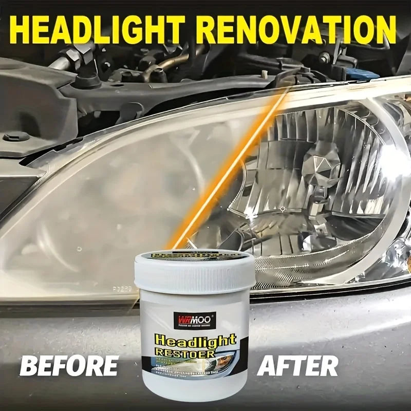 Headlight Restoration Kit – Remove Yellowing & Oxidation Fast