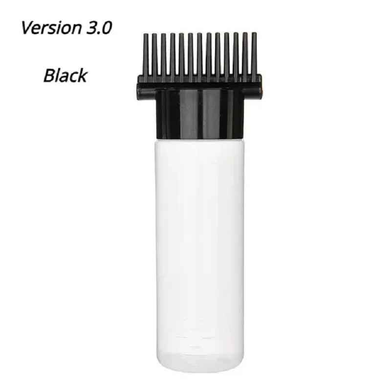 180ml Refillable Hair Dye Applicator Bottle with Root Comb