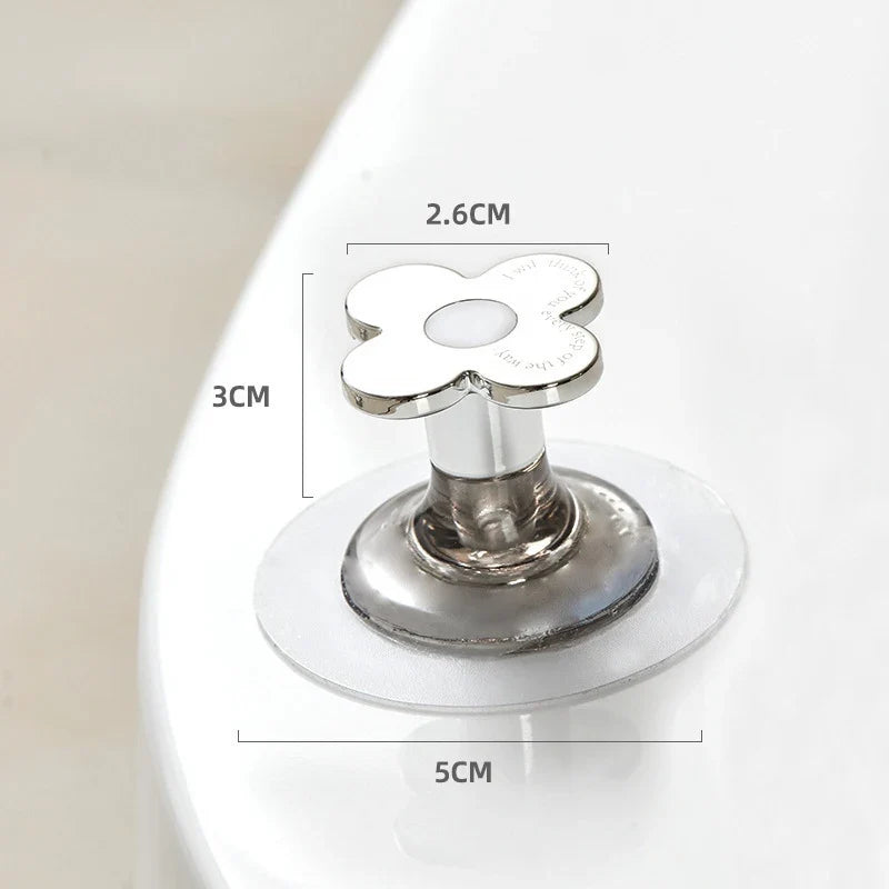 Toilet Lid Lifter Self-adhesive Seat Avoid Touching Cover Handle