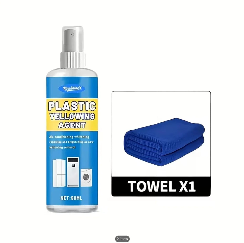 Plastic Cleaner Spray – Restore Gloss on Appliances & Electronics