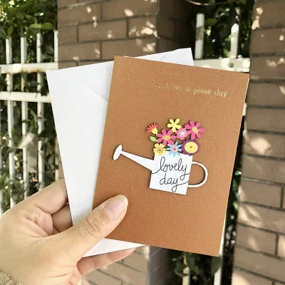 Romantic Birthday Christmas Card Greeting Cards Postcard Party