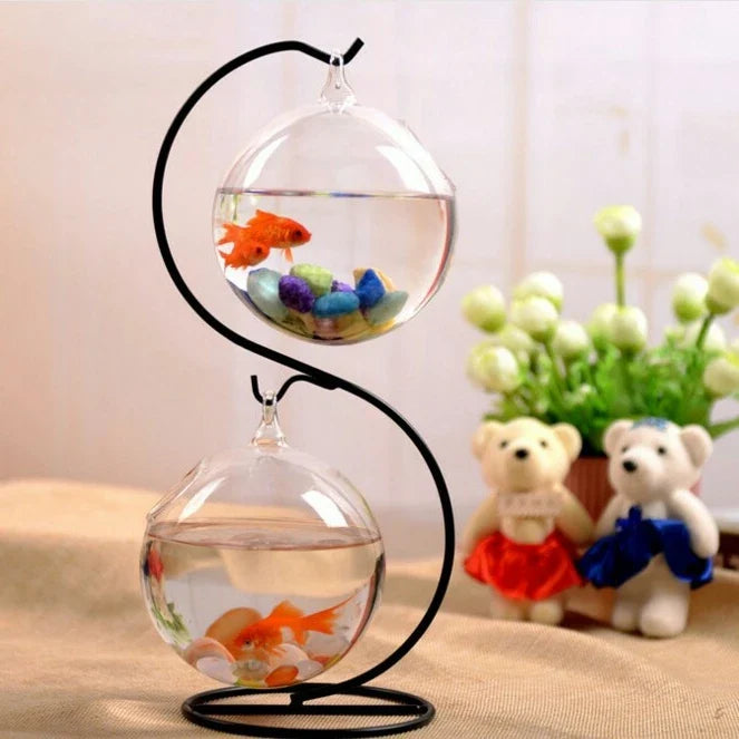 Hanging Glass Vase Creative Transparent Ornaments Bottle Hydroponic
