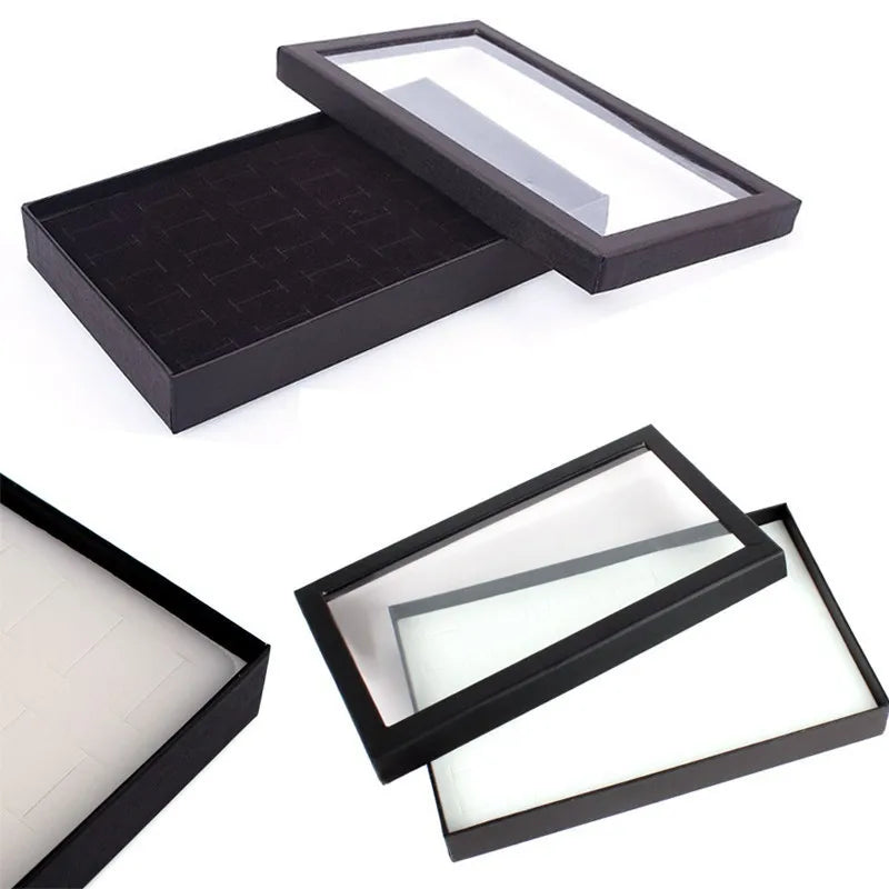Luxury Earrings Jewelry Display Holder Organizer Practical Show Case
