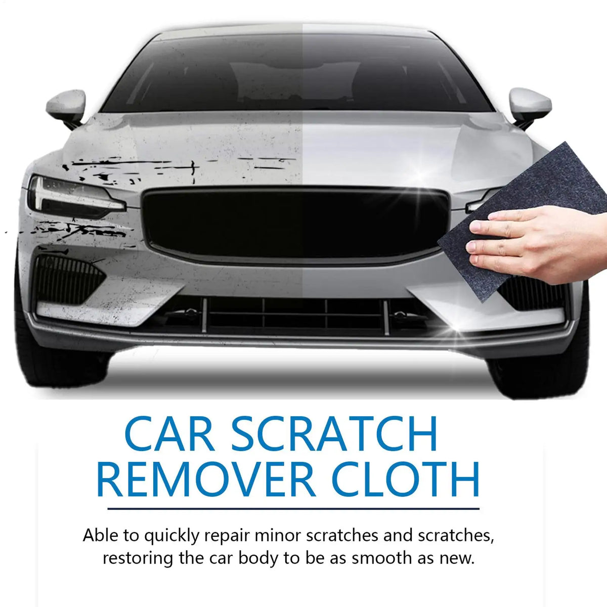 Nano Sparkle Cloth Car Scratch Remover – 6 Pack