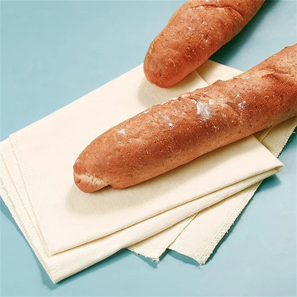 5-Pack Linen Bread Towels for Dough Proofing & Fermentation