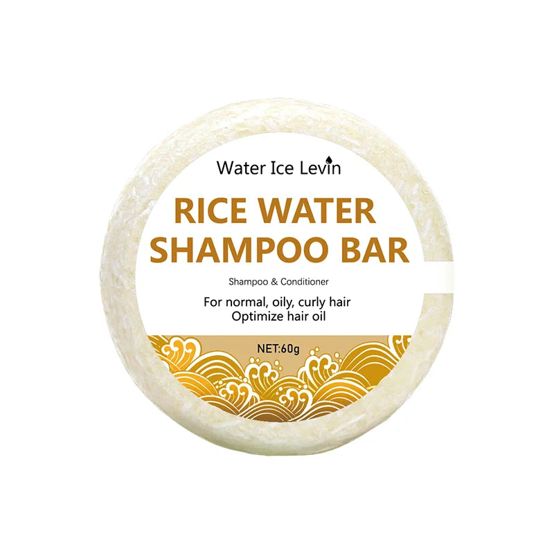 Organic Rice Water Shampoo Soap Bar – Nourishing Hair Care 60g