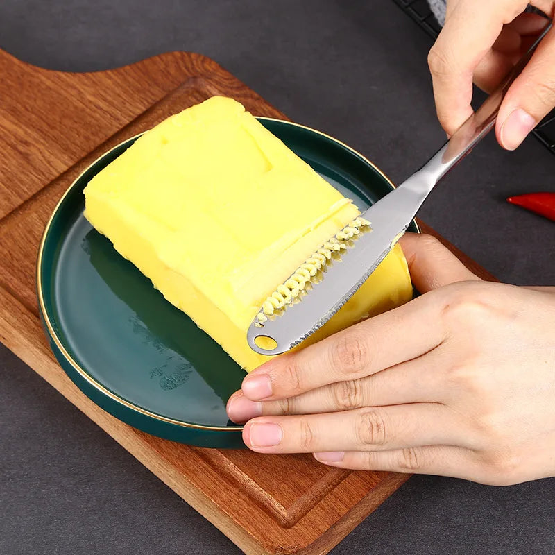 Stainless Steel Cheese & Butter Knife – Jam Spreader Tool
