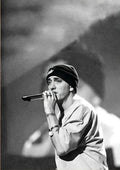 Eminem Vintage Hip Hop Canvas Wall Art | Minimalist Music Print