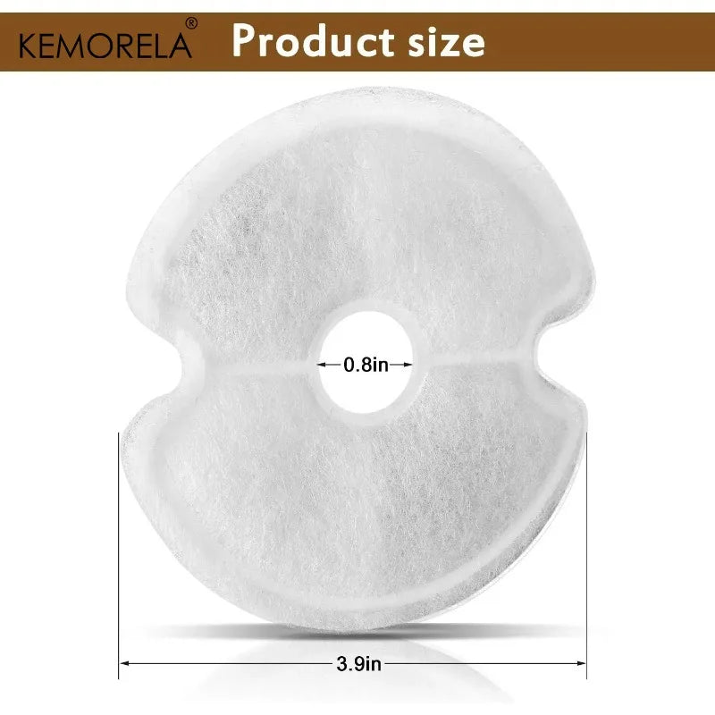 Activated Carbon Cat Water Fountain Filters 4/8 PCS | KEMORELA
