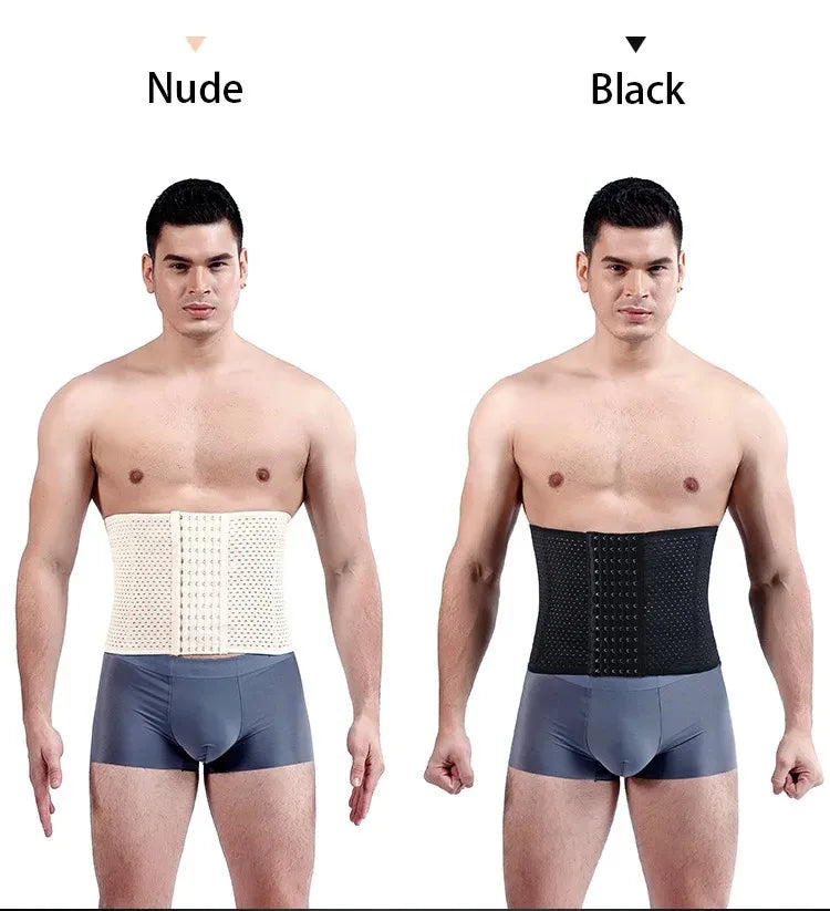 Men's Waist Trainer Belt – Tummy Control Slimming Shapewear