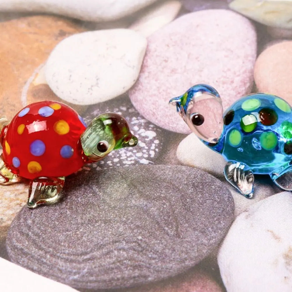 Lifelike Miniature Turtle Figurine | Aquarium & Desktop Decor