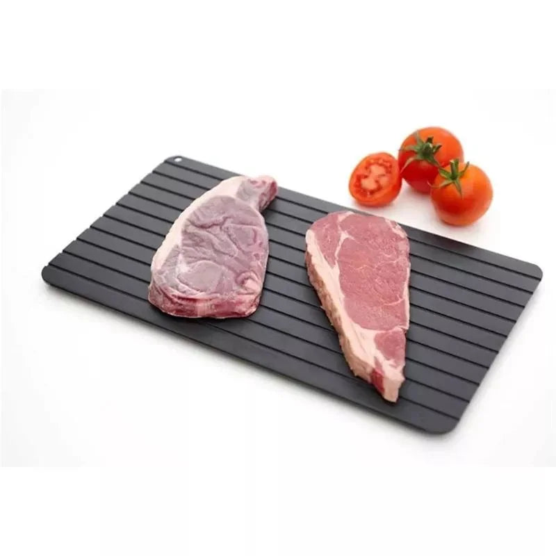 Quick Defrost Tray – Fast Thawing Board for Meat & Food