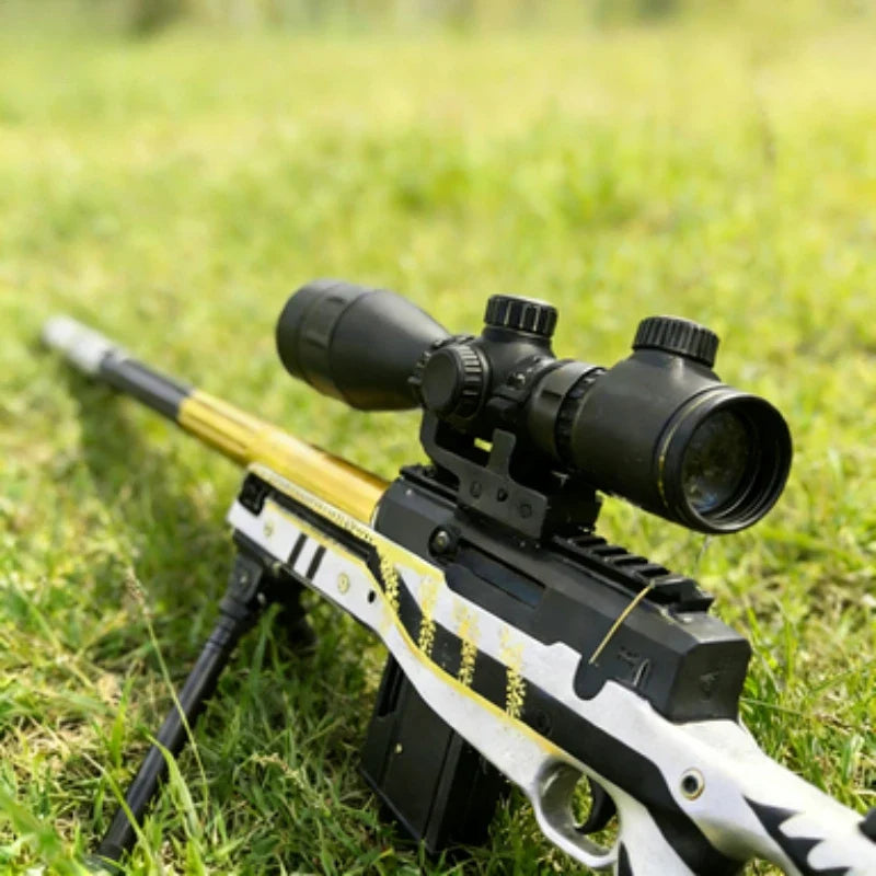 Gel Ball Shooter Sniper Toy – Manual Blaster for Boys 14+