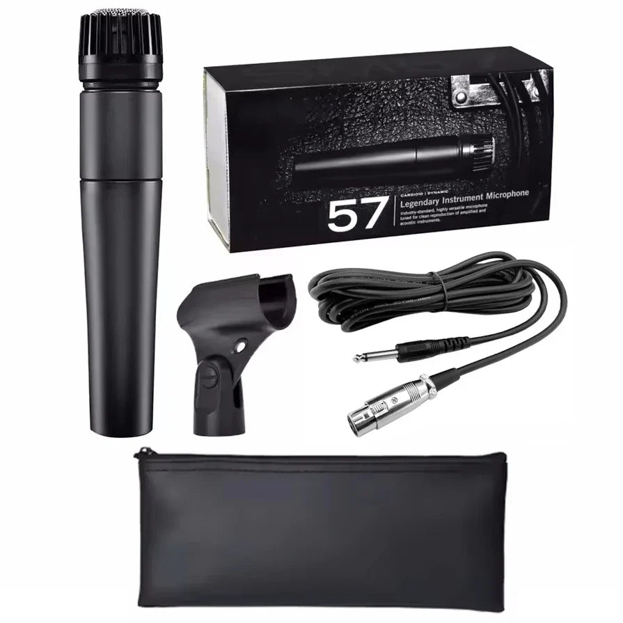 AyeBeau Wired Dynamic Cardioid Microphone – Karaoke & Streaming
