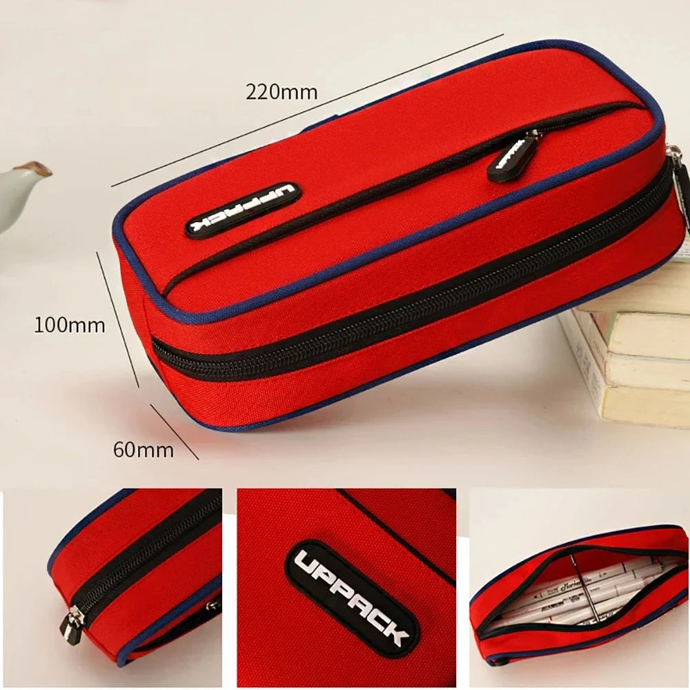 Kawaii Pencil Case Large Cute Pen Bag Kids School Supplies