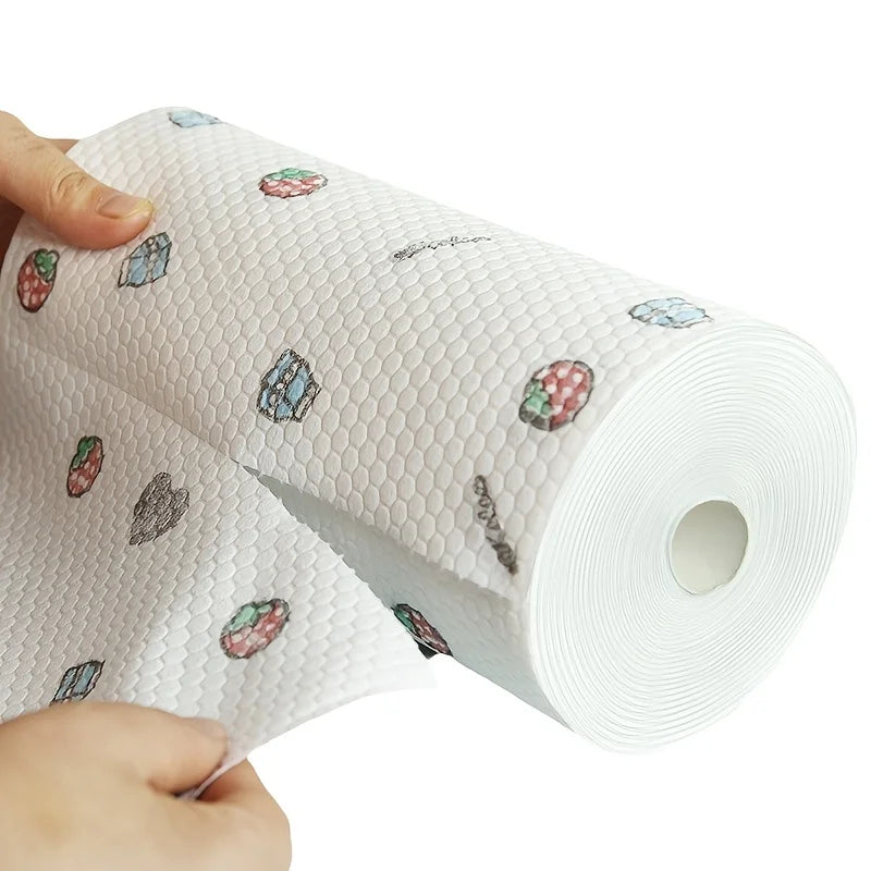 Absorbent Cotton Kitchen Paper Towels Roll – Washable