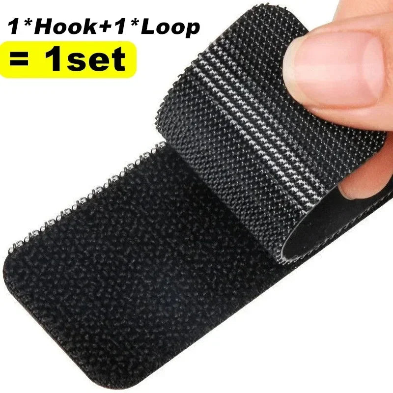 Self-Adhesive Hook & Loop Fastener Tape | DIY Cable Organizer