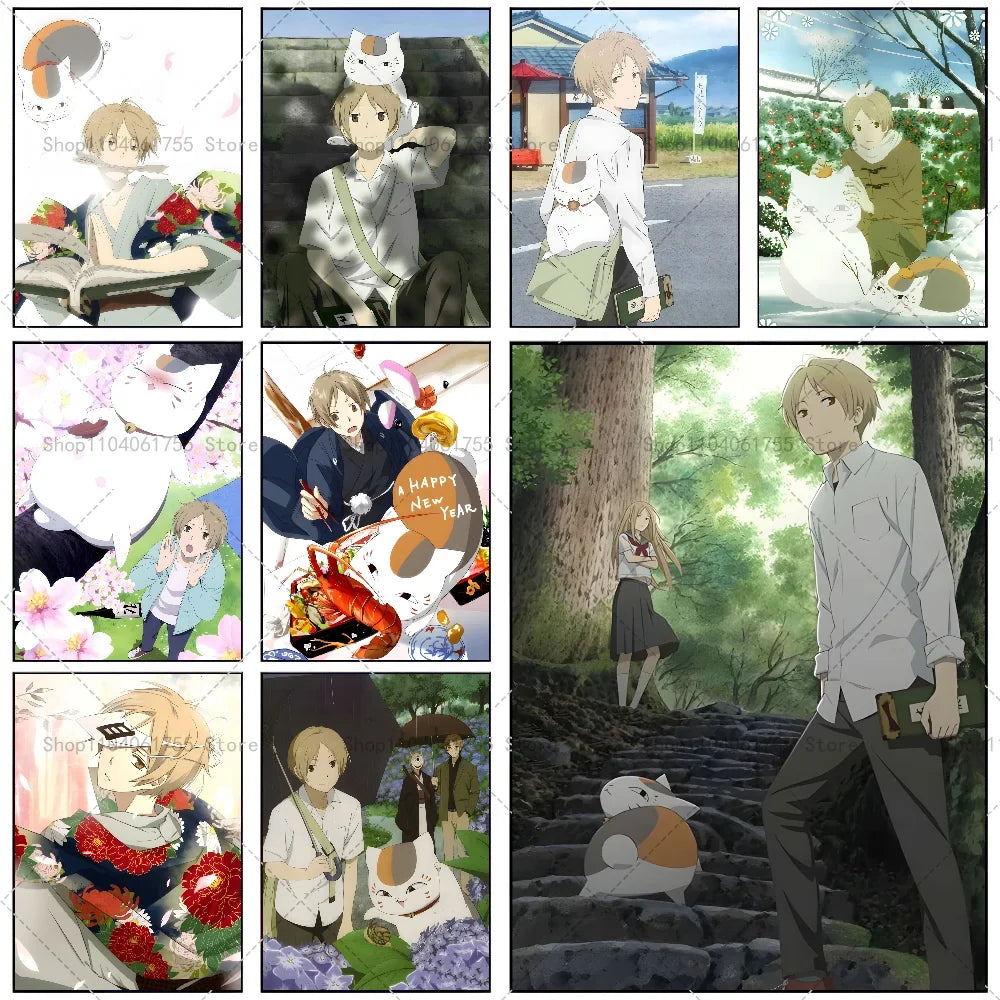Natsume's Book of Friends Anime Poster – Self-Adhesive Wall Art