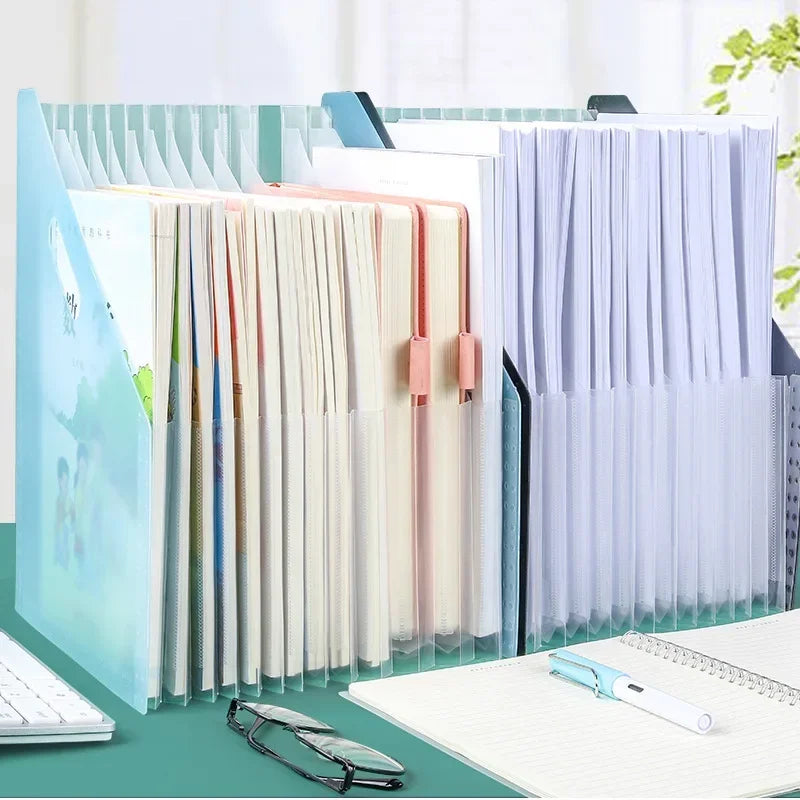 A4 Accordion File Folder – 13-Pocket Large Capacity Organizer