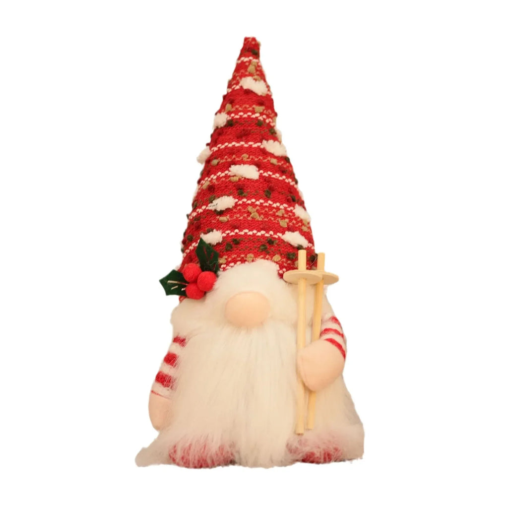 Christmas Decoration Items American Country Knitted Ribbon Light