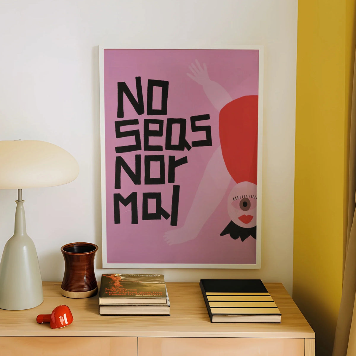 "No Seas Normal" Spanish Quote Canvas Wall Art Print