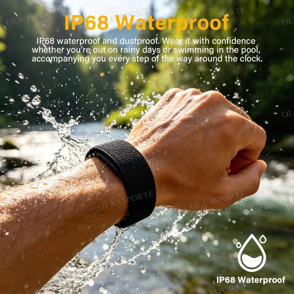 2026 Sport Fitness Tracker Smart Bracelet Men Women Heart Rate Sleep