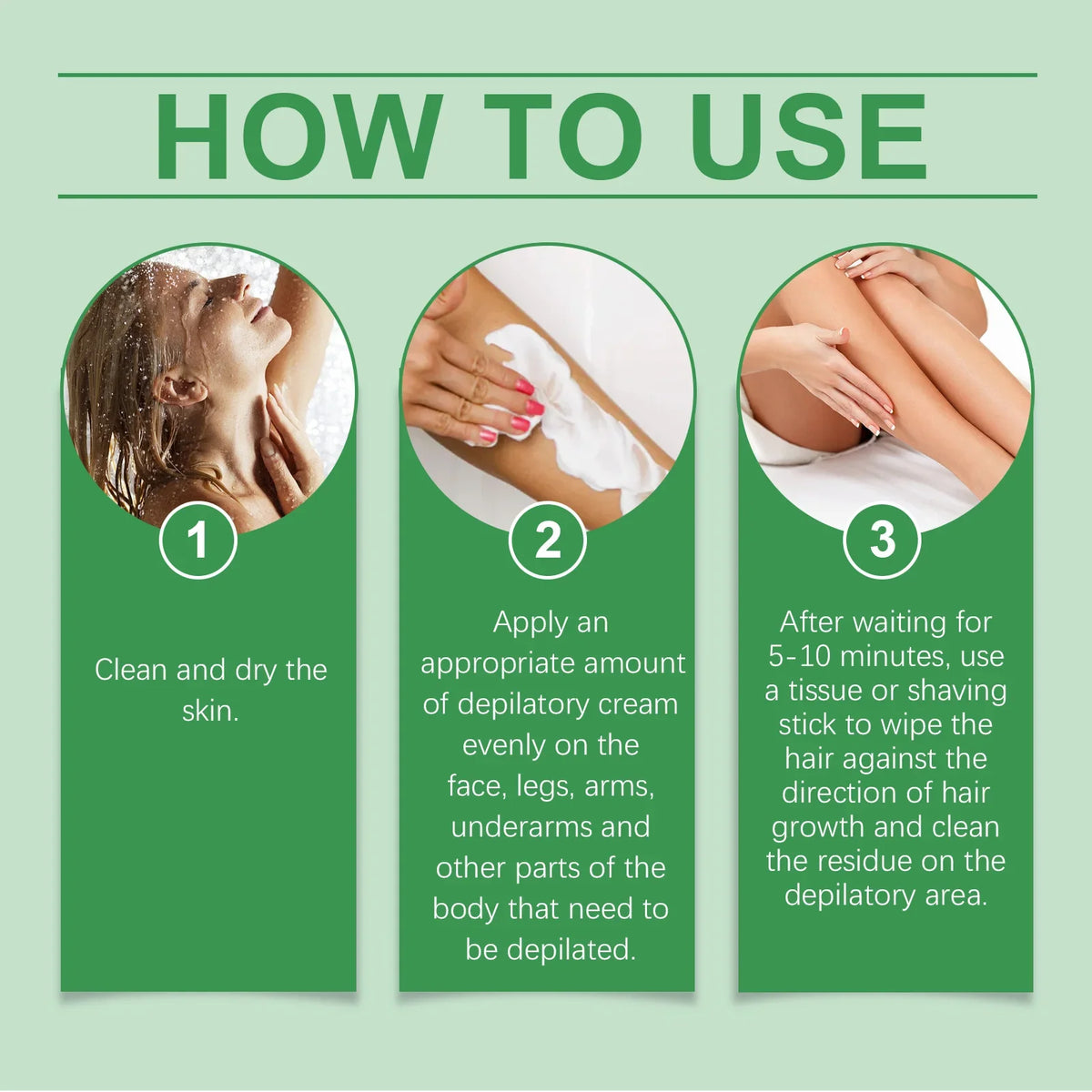 OceAura Avocado Hair Removal Cream | Smooth Skin 30g