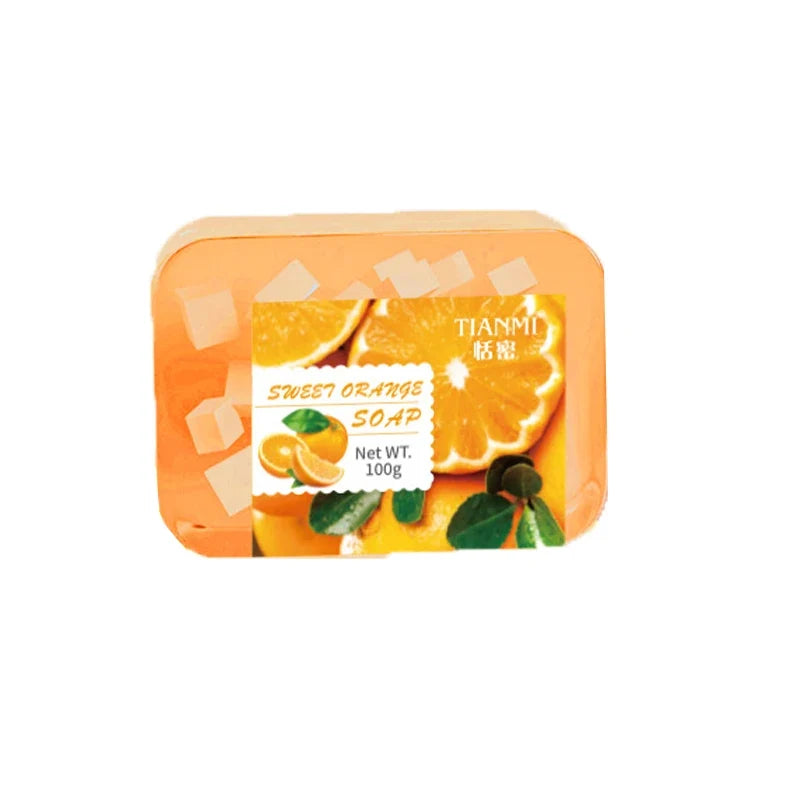 Sweet Orange & Glycerin Jelly Soap – Face & Body Cleanser